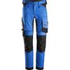 Snickers Workwear Pantaloni Elastici AllroundWork Blu Vero-Nero, Taglia 44, Non applicati, Unisex Adulto