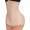 ZHYX Donna Guaina Contenitiva a Vita Alta Corsetto Dimagrante Mutande Snellente Intimo Modellante Pantaloncino,Apricot-M