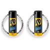 Bardahl K9 Lubrificante Superiore Catena Moto Off-Road, Spray per Catena Moto e Catena Bici, Lubrifica e Protegge, Anti Ruggine e Corrosione, Agisce in Profondità, Chain Lube, 400 ml (Confezione da 2)