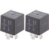 HELLA Relè, Corrente di lavoro - 12V - 5a... poli - Contatto di chiusura - Quantità: 1-4RA 933 791-161 (Confezione da 2)