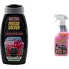 Ma-Fra - Polish Clever Rigenera, Disossida, Lucida la Carrozzeria, Rimuovere Graffi, Ripristina Il Colore + Last Touch Express Cera Liquida per Carrozzeria, Azione Pulente Effetto Specchio