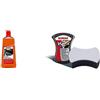 SONAX Shampoo per Auto Concentrato (2 Litri) Penetra e dissolve A Fondo Lo Sporco Senza Aggredire & Spugna Multiuso, Versatile e Assorbente per il Lavaggio dell'Auto