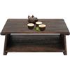 Sengfwin Tavolino da salotto regolabile in altezza, pieghevole, tavolo da meditazione giapponese Tatami Puja, tavolo multifunzione da soggiorno, tavolo da campeggio, soggiorno, sala da pranzo