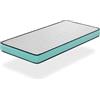 DORMISSIMO Materasso 150X180 LETTO BAMBINI, Altezza 14 CM, PROMO CONFORT ergonomico, Traspirante, Memory. Ideale per letto estraibile