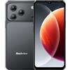 Blackview Wave 7C | Smartphone LTE | 6,56 HD+ IPS 60Hz | 16GB RAM + 128GB (2TB) | Android 16 | 32MP + 13MP Fotocamera | 5000mAh Batteria | Dual SIM | GPS | 2 anni di garanzia | Nero Fantasma