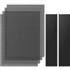 MoKo 400×300mm DIY Filtro Antipolvo para Caja PC, Rejilla Antipolvo, 4 PZS | Maglia 1 mm, Design Fai-da-Te Ritagliabile, Telaio Magnetico, Antipolvere senza Compromettere la Dissipazione del Calore