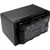 Dot.Foto VW-VBD58 Premium Alta Capacità 7.2v / 7000mAh Batteria Ricaricabile con Pannello LED per Panasonic HC-X1500, HC-X2000 - Non si adatta al caricabatterie originale AG-BRD50 Pan.