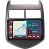LIUYANYAN Autoradio 2 Din Bt Car Radio Car Play per Chevrolet Aveo/Sonic 2011-2013 Compatibile con [Wireless] A-Pple Carplay Android Auto Bluetooth Am/Fm/Rds Radio, 4 Nucleo 2G+32G