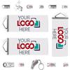 Generic Chiavetta USB personalizzata, chiavetta USB in metallo da 1 GB a 128 GB, stampa fotografica con logo con testo personalizzato, design impermeabile rotante a 360°, regalo premium per lui lei, regalo