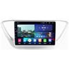 LIUYANYAN Autoradio 2 Din Bt Car Radio Car Play per Hyundai Solaris 2 2017-2020 Compatibile con [Wireless] A-Pple Carplay Android Auto Bluetooth Am/Fm/Rds Radio, 4 Nucleo 1G+16G