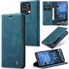 Sojlecyu Cover per Xiaomi Redmi Note 13 4G Custodia, a Libro Portafoglio in Premium Pelle PU Porta Carte Flip Case Supporto Protezione Case Cover per Xiaomi Redmi Note 13 4G, Blu verde