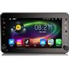 Erisin Qualcomm 8-Core Android 14 4GB+64GB Autoradio GPS Navigatore per Alfa Romeo 159 Sportwagon Brera Spider 7 Schermo IPS Supporta Bluetooth 5.1 Wireless CarPlay Android Auto WiFi 4G DSP FM CANbus