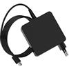 HUSAN Caricatore USB C da 65 W per Steam Deck & ROG Ally Nintendo Switch/S Portal/TV Dock/PLite Shark CH701, JBL Xtreme 3 4, Beats Solo 4, Asus Zenbook 14 15 17 Laptop Tipo C Alimentatore di rete a ricarica
