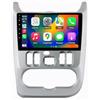 LIUYANYAN Autoradio 2 Din Bt Car Radio Car Play per Lada Renault Logan 1 Sandero 2009-2015 Compatibile con [Wireless] A-Pple Carplay Android Auto Bluetooth Am/Fm/Rds Radio, 4 Nucleo 1G+16G