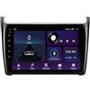 LIUYANYAN Autoradio 2 Din Bt Car Radio Car Play per VW Volkswagen POLO 2009-2018 Compatibile con [Wireless] A-Pple Carplay Android Auto Bluetooth Am/Fm/Rds Radio, 4 Nucleo 1G+16G