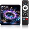 Pulsefell Android 14.0 TV Box, Smart TV Box with RK3539 Quad-Core 64bit Cortex-A55 Mali-G310 GPU, supporto 2G RAM 16G ROM BT V5.4 10/100M Ethernet 4K HD 2.4G /5G Dual-Band WiFi Box Android Box
