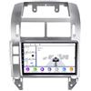 LIUYANYAN Autoradio 2 Din Bt Car Radio Car Play per VW Volkswagen Polo Mk4 2004-2011 Compatibile con [Wireless] A-Pple Carplay Android Auto Bluetooth Am/Fm/Rds Radio, 4 Nucleo 1G+16G