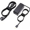 Tuvoyo Alimentatore di ricarica per laptop, 90 W, 65 W, compatibile con Lenovo Thinkcentre, Ideacentre AIO, Slim-Tip, Tiny M90q M80q M75q M70q M93p M920 M710q M720 Neo 50q 50a 50s 30a Gen 1 2 3 4 5 Desktop