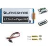 Waveshare 2.13 Inch e-Paper Display HAT 250x122 Resolution E-Ink Screen Electronic Paper Module with Embedded Controller for Raspberry Pi 2B 3B Zero Zero W,SPI Interface