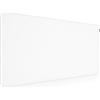 propads.gg Tappetino per mouse XXL Plus, bianco, 100 x 50 cm, grande tappetino per mouse da gioco e da ufficio, antiscivolo, 5 mm di spessore, superficie in tessuto, installazione Clean Gaming - non stampato