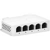 Ztyuav Extender PoE a 5 porte 1 in 4 Out-IEEE 802.3af/at, 90 W in uscita 30/60 W Ripetitore PoE 10/100 Mbps, Vlan ed estensione fino a 250 m, rilevamento automatico PD, Din-Rail e montaggio a parete