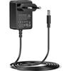 melasta Alimentatore Universale 9V 1000mA, AC/DC Adattatore per Min Fan MP3/MP4, Spina da 5,5 x 2,1mm, Cavo da 1,5m