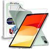 ebestStar - Cover per Xiaomi Redmi Pad SE, Custodia Silicone Trasparente, Protezione TPU Antiurto, Morbida Sottile Slim, Trasparente + Vetro Temperato