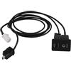 Tidgel Cavo di interfaccia audio AUX per auto per Nissan 370Z Altima Rogue, presa adattatore a 8 pin con USB, OEM 28023-4BA0B, lunghezza 100 cm, nero