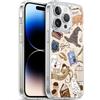 Head Case Designs Licenza Ufficiale Harry Potter Modello Hogwarts Deathly Hallows XXXVII Custodia Cover in Morbido Gel Compatibile con Apple iPhone 13 PRO