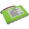 vhbw BATTERIA NI-MH 1500mAh 7,2 V adatto per la sostituzione INGENICO Elite 730, 730T, 730 T, 770 789 316, 6VHAAL