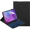 YKWXSC Cover con Tastiera per Lenovo Idea Tab Pro Gen 2 Tablet 13 Pollici 2026, Disposizione ltaliana con 7 Colori Illuminato Senza Fili Staccabile Custodia, Nero