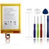 SwarKing Batteria MC-305070/58-000056 compatibile con Voyage NM460GZ S13-R2 58-000056 MC-305070 S13-R2-A con toolkit
