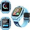 imoo Z3, smartwatch per bambini, con scheda SIM, orologio da polso per bambini, 4G, con IPX8, impermeabile, modalità aula, schermo da 1,5, 8 G, contapassi (blu)