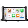 LIUYANYAN Autoradio 2 Din Bt Car Radio Car Play per Toyota Sienna 2010-2014 Compatibile con [Wireless] A-Pple Carplay Android Auto Bluetooth Am/Fm/Rds Radio, 4 Nucleo 1G+16G