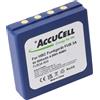 AccuCell Batteria 800 mAh compatibile con radio HBC FUB 3A batteria BA203060, BA222060, 6 Volt 730 mAh