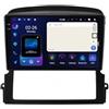 LIUYANYAN Autoradio 2 Din Bt Car Radio Car Play per Kia Sorento BL 2002-2011 Compatibile con [Wireless] A-Pple Carplay Android Auto Bluetooth Am/Fm/Rds Radio, 4 Nucleo 1G+16G
