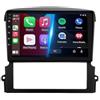 LIUYANYAN Autoradio 2 Din Bt Car Radio Car Play per KIA Sorento 2002-2008 Compatibile con [Wireless] A-Pple Carplay Android Auto Bluetooth Am/Fm/Rds Radio, 4 Nucleo 1G+16G
