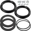 Aerzetix | Kit di 2 adattatori per altoparlanti Ø165 mm | compatibile con Suzuki Swift III(MZ/EZ), IV(FZ/NZ), V(AZ), SX4 I(EY/GY), II/SX4 S-Cross(JY), Grand Vitara II(JT), Opel Agila B, Fiat Sedici