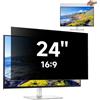 Mamol Pellicola Privacy per 24 Monitor, Rimovibile Filtro Schermo 24 Pollici, Anti-Spia Anti Luce Blu, Pellicola Privacy Schermo pc 24 Pollici 16:9 (532 * 299) mm