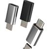 WASRUYI Adattatore USB C Femmina A Micro USB Maschio (Set di 3) Android Presa Telefono Ricarica Connettore Sincronizzazione Dati Tipo C Cavo Convertitore Compatibile Con Samsung Galaxy S6 S7 Edge+ S7Active