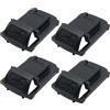 Yinniy Sostituzione della cassa della batteria per Milwaukee M18 18V batteria,4 Pack 10-Cell 18650 Li-Ion Batteria Copertura Parte Top della Batteria Rotta Cassa di plastica per utensili a batteria