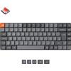 Keychron K3 Max Tastiera Meccanica Senza Fili 2.4GHz/Bluetooth 5.1 Programmabile con QMK/Launcher, Layout 75% ISO DE, Tastiera da Gioco QWERTZ per Mac/Windows - Interruttore Gateron Low Profile Red