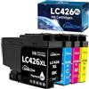 SANCTink LC426-XL LC-426XL 6000/5000 pagine cartucce di inchiostro di ricambio | LC-426XL LC-426 426XL compatibili con Brother MFC-J4335DW MFC-J4340DW