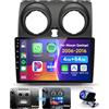 VECHTEL 4G 64G VECHTEL 9 Autoradio Bluetooth per Nissan Qashqai J10 2006-2016 (con schermo di navigazione) Carplay Android Auto,DSP EQ,Wifi GPS Navi,RDS/FM Radio 2 din con Retrocamera AHD