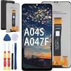 Yuxyiony Nuovo Schermo di Ricambio Per Samsung Galaxy A04S A047F A047F/DSN A047F/DS Display LCD Riparazione Schermo e Strumento di Ricambio Accessori
