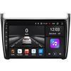 LIUYANYAN Autoradio 2 Din Bt Car Radio Car Play per VW Volkswagen POLO 2009-2018 Compatibile con [Wireless] A-Pple Carplay Android Auto Bluetooth Am/Fm/Rds Radio, 4 Nucleo 1G+16G