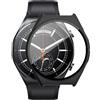 XINBOOBA 2PACK Hard PC Full Custodiaage HD Ultra-Thin Custodia Case with Tempered Glass Screen Protector for Xiaomi Watch S1 Smart Watch
