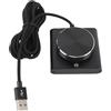Topiky Manopola di Controllo del Volume USB per PC Controller di Regolazione Multimediale Esterno con 1 Tasto Mute, Plug and Play Controller Volume del Computer per 7 8 10 11 Vista