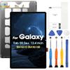 ARSSLY LCD Schermo per Samsung Galaxy Tab S9 Fe Plus, Display per Samsung Tab S9 Fe+ SM-X610 SM-X616B, LCD Display Touch Screen Assembly con Riparazione Kit (12.4, Nero Senza Cornice)