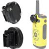 HYSHIKRA Clip posteriore di ricambio con forte magnetismo per walkie-talkie Motorola T92, T400, T460, T461, T465, T480, T402, T480, T500, T600, T605 - Accessorio per radio ricetrasmittenti (Nero)